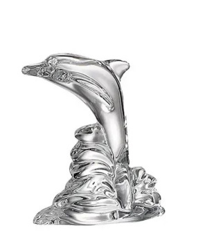 Cristal Bohemia - Figurina delfin