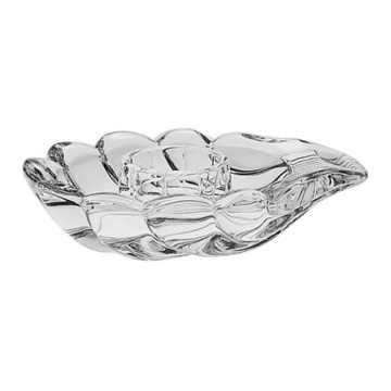 Cristal Bohemia - Suport de lumanare Scoica 9 cm