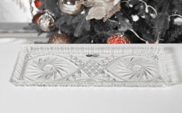 Cristal Bohemia - Tava Crown 40x17,5 cm