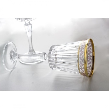 Bohemia Prestige - Pahare de vin alb Venetto Aureo din Cristal Luxion 230 ml - Img 2