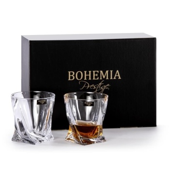 Bohemia Prestige - Pahare de whisky Twister 340 ml