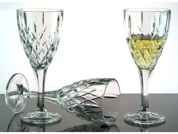 Cristal Bohemia - 6 pahare de vin alb Gloria 250 ml