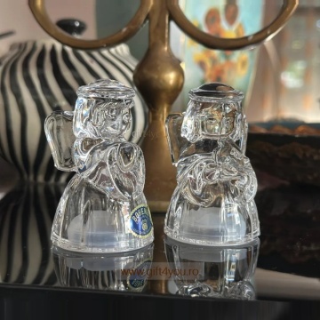 Cristal Bohemia - Set 2 Solnite Inger 7 cm