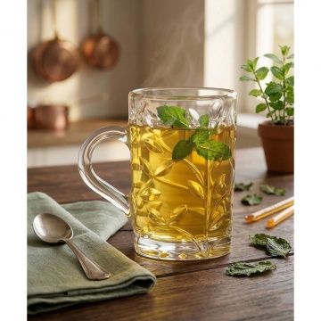 Cani de ceai, apa sau cafea Olivo 220 ml din Cristalit Luxion - Img 3