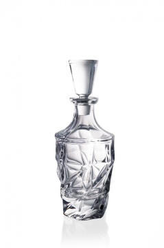 Cristal Bohemia - Set 7 piese Decantor si 6 Pahare de whisky Elisee - Img 4