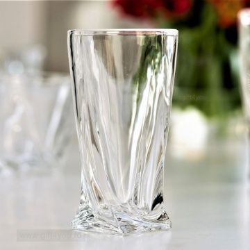 Cristal Bohemia - Set carafa + 6 pahare de apa Twister - Img 3