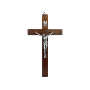 Crucifix lemn 25x13 cm