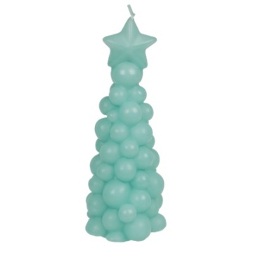 Set 3 lumanari decorative Brad de Craciun – Design modern Bubble - Img 5