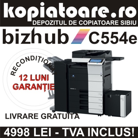 Konica Minolta BizHub C554e - Copiator Color SRA3