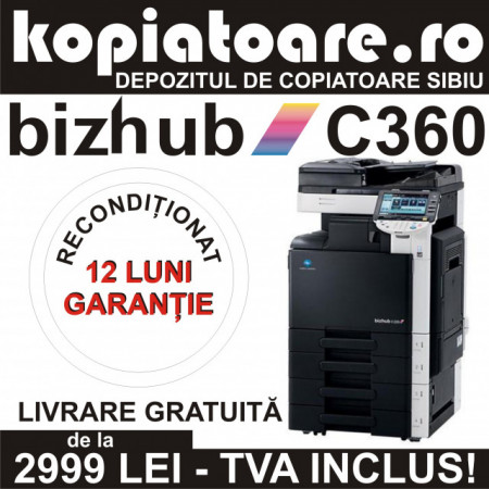 Copiator SH Color Konica Minolta BizHub C360