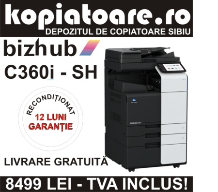 Multifunctional A3 color Konica Minolta BizHub C360i - Second Hand