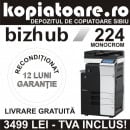 Konica Minolta BizHub 224 alb/negru Second Hand
