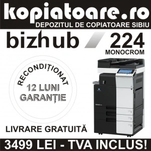 Konica Minolta BizHub 224 alb/negru Second Hand