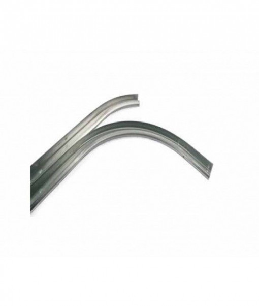 Set sina orizontala, arc in fata, galvanizata, 2'', pentru usi de H=2375mm, RS200H40