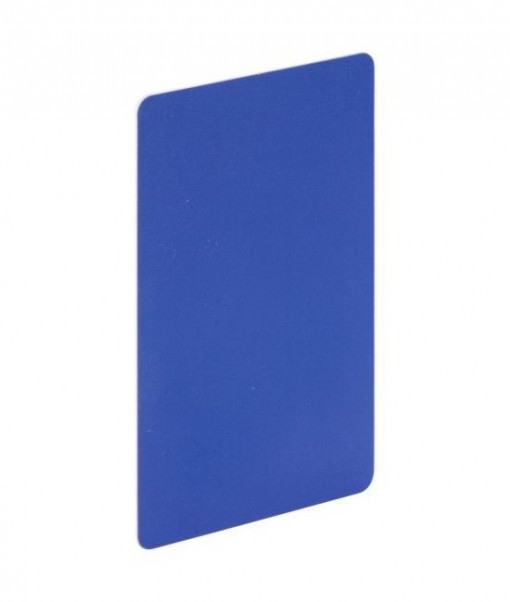 Cartela de proximitate cu cip EM4100 (125KHz) albastru, fara cod printat, IDT-1001EM-C-bl