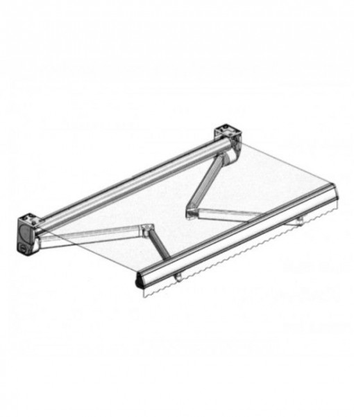 Parasolar Premium, cu 2 brate , 3000 x 6000 mm, PPS9