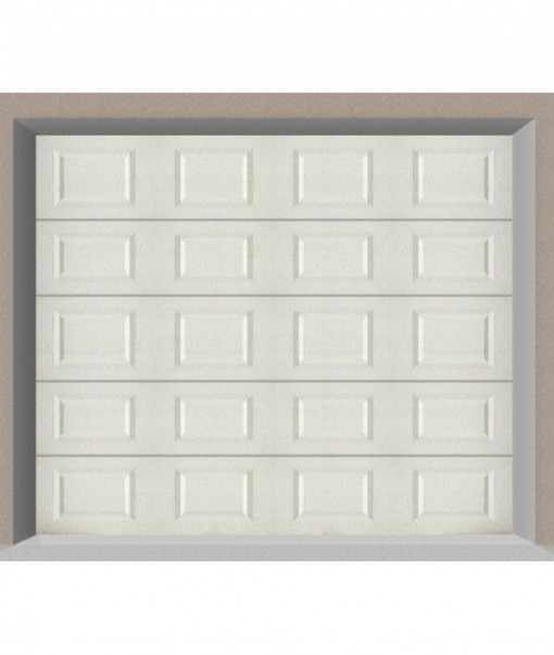 Usa de garaj sectionala, doorTECK, casetat, alb, 2800 x 1830 mm