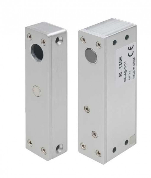 Bolt electric cu montare aplicata, Fail-Safe, LED incorporat, SL-165B