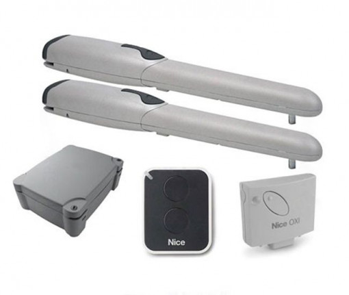 Kit automatizare poarta batanta, Nice, WINGO KIT, 200 kg, 2m, 230V, WINGO2024KCER10