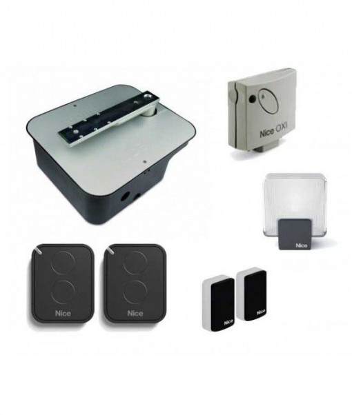 Kit motor ingropat Nice, M-FAB, pentru porti batante cu canaturi de pana la 3 m