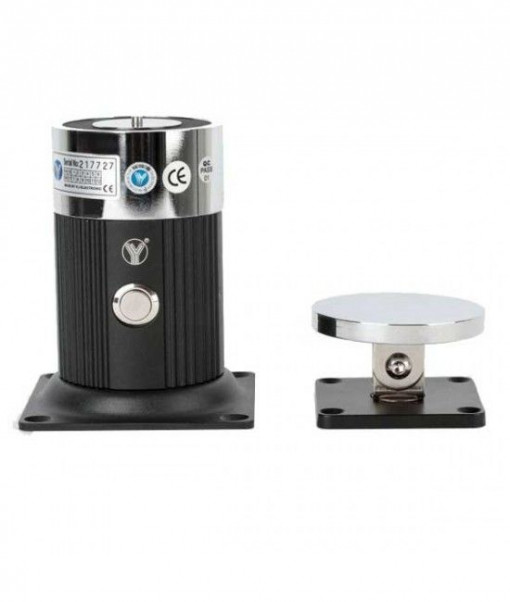 Electromagnet de retinere usa deschisa, buton deblocare manuala, YD-602L