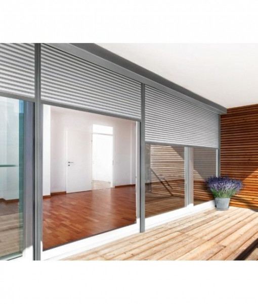 Rulou exterior, Schlotterer, Voro Putz, lamele PVC, (L) 1100 x (I) 900 mm, SCH756