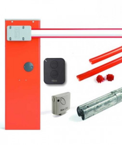 Kit bariera de acces automata WIDEL, Nice, pentru bare de 4 m - Img 1