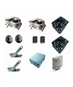 Kit automatizare poarta batanta ingropata, Nice, M-FAB HS COMPLET - Img 3