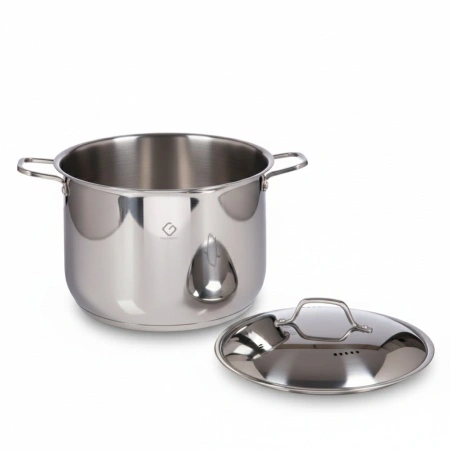 Oala inox cu capac , 20 cm , 5.7 l , Grunberg GR3120 - Img 2