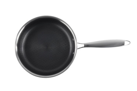 Tigaie din inox, invelis anti-aderent honeycomb, compatibila plita cu inductie, 28 cm, 2.50 l, Grunberg GR9828 - Img 2
