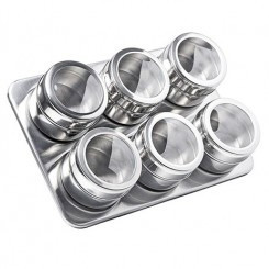 Set condimente cu suport magnetic Grunberg