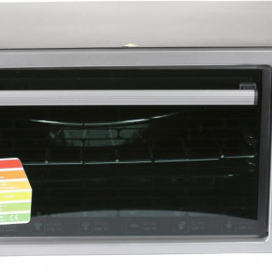 Cuptor electric Hausberg HB 9320 , 1420 W, 38 L, timer, termostat, 2 tavi, ALB