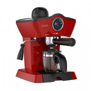 Espressor manual Victronic, 800W, 250ml, 3.5 bar, VC3612 Rosu