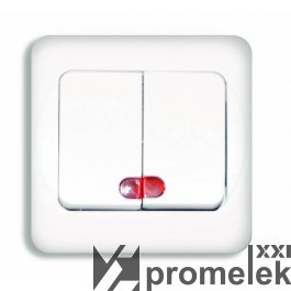 Intrerupator dublu led