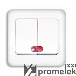 Intrerupator dublu led