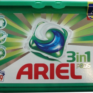 Detergent capsule 39/buc 3 in 1 pods verzi Ariel