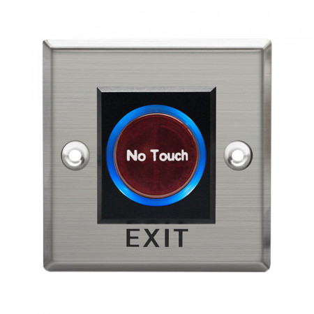 Buton de iesire &quot;No Touch&quot; IR, incastrabil, din inox, E-LOCKS - Img 1