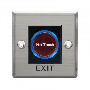 Buton de iesire "No Touch" IR, incastrabil, din inox, E-LOCKS - Img 1