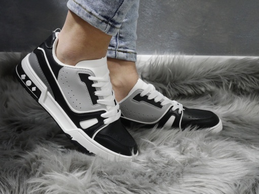 Pantofi Sport Damă Black/Grey S0906