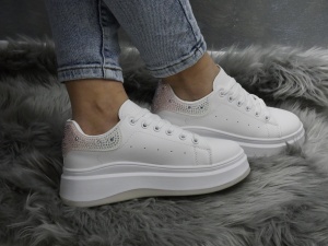 Pantofi Sport Damă Pink SL88301 - Img 2