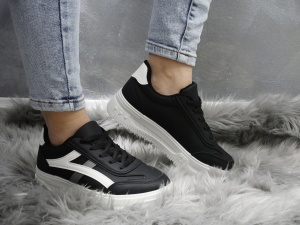 Pantofi Sport Damă Black D311 - Img 6
