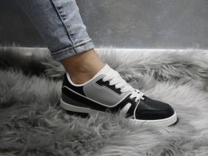 Pantofi Sport Damă Black/Grey S0906 - Img 6