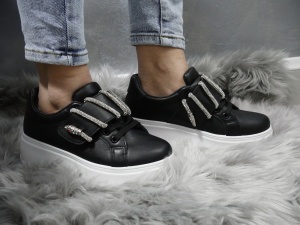 Pantofi Damă Sport Black B1069 - Img 5