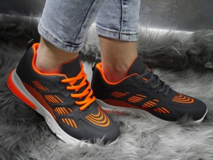 Pantofi Sport Damă Orange 10535 - Img 5