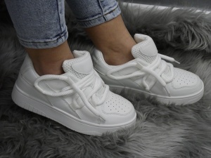 Pantofi Damă Sport White SL8823 - Img 2