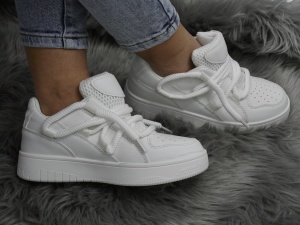 Pantofi Damă Sport White SL8823 - Img 3