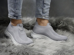 Pantofi Sport dama Light Gray CS9071 - Img 3
