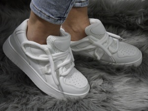 Pantofi Damă Sport White SL8823 - Img 4