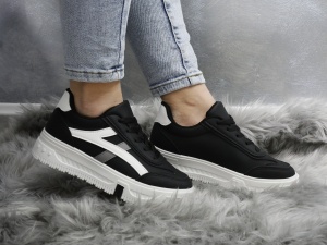 Pantofi Sport Damă Black D311 - Img 3