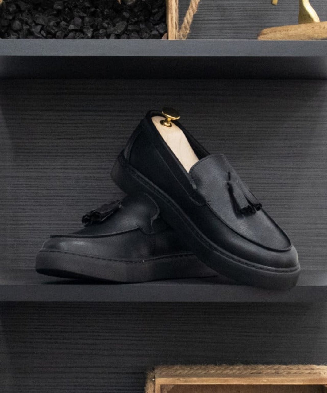 Mocasini - ICONIC ENZO Black - 3 | YEO